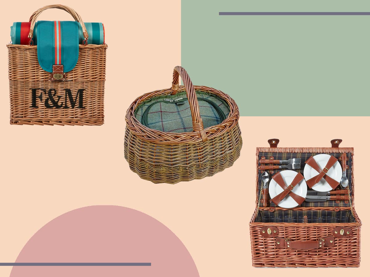 Best picnic baskets and hamper sets 2022 Wicker and insulated carriers